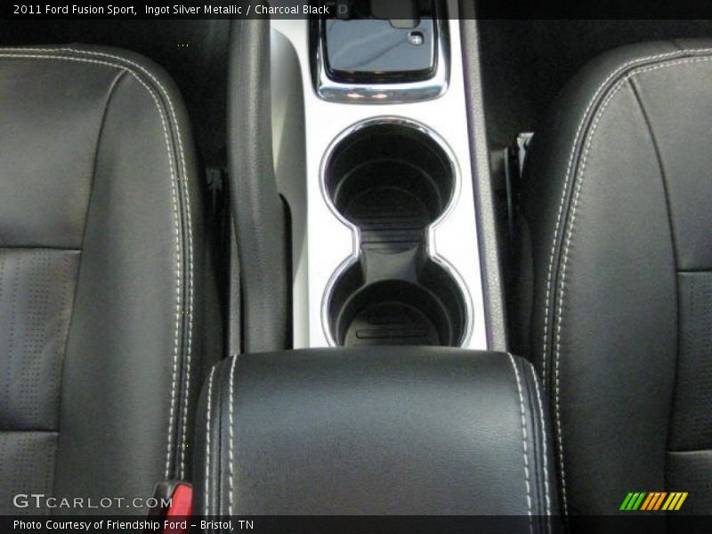 Ingot Silver Metallic / Charcoal Black 2011 Ford Fusion Sport