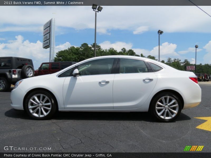 Summit White / Cashmere 2013 Buick Verano FWD