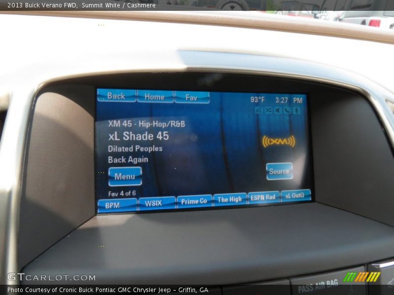 Summit White / Cashmere 2013 Buick Verano FWD