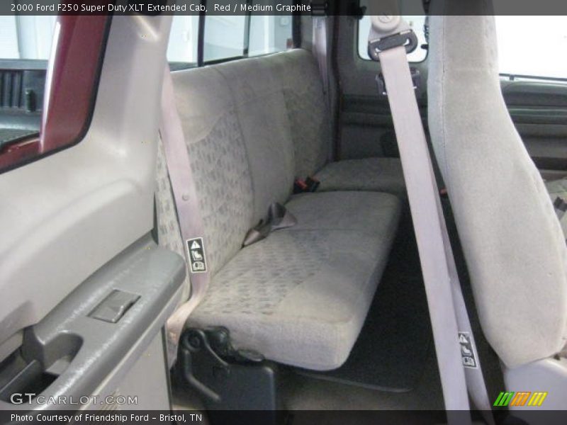Rear Seat of 2000 F250 Super Duty XLT Extended Cab