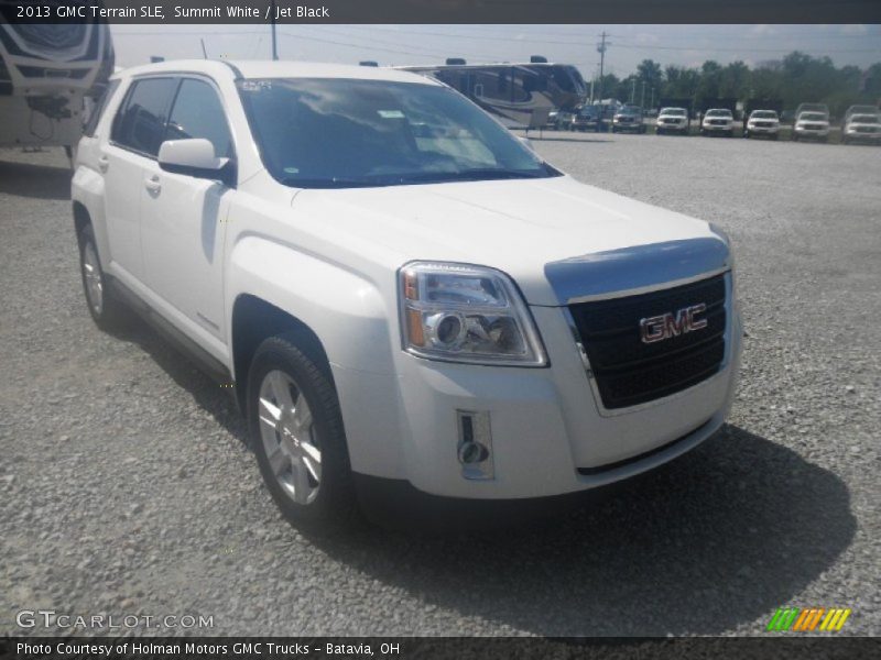 Summit White / Jet Black 2013 GMC Terrain SLE