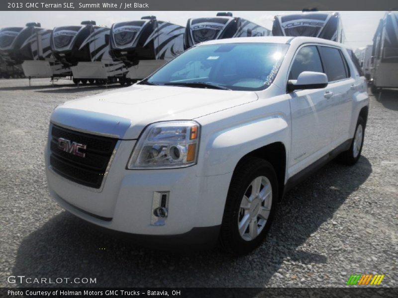 Summit White / Jet Black 2013 GMC Terrain SLE