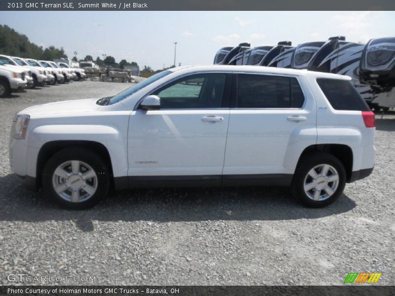 Summit White / Jet Black 2013 GMC Terrain SLE