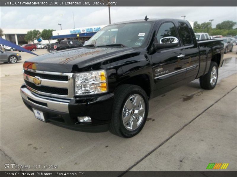 Black / Ebony 2011 Chevrolet Silverado 1500 LT Extended Cab