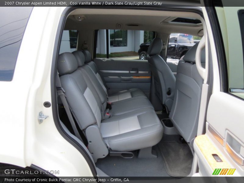 Cool Vanilla White / Dark Slate Gray/Light Slate Gray 2007 Chrysler Aspen Limited HEMI