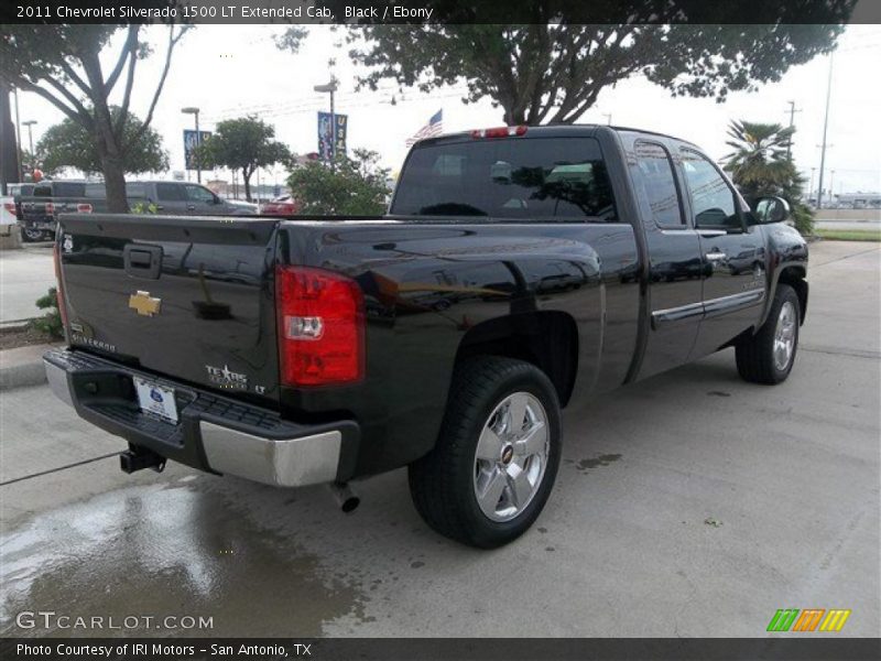 Black / Ebony 2011 Chevrolet Silverado 1500 LT Extended Cab