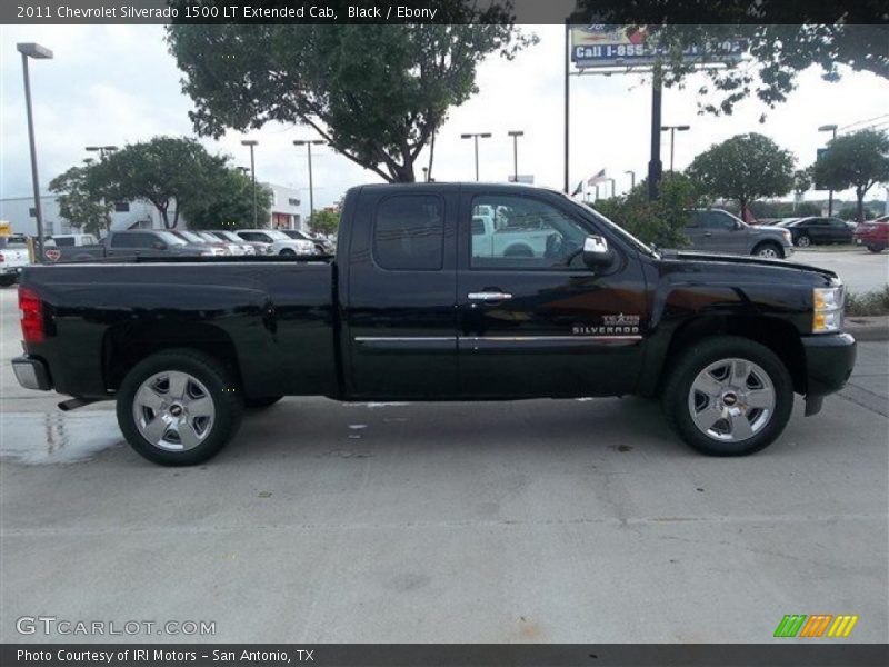 Black / Ebony 2011 Chevrolet Silverado 1500 LT Extended Cab