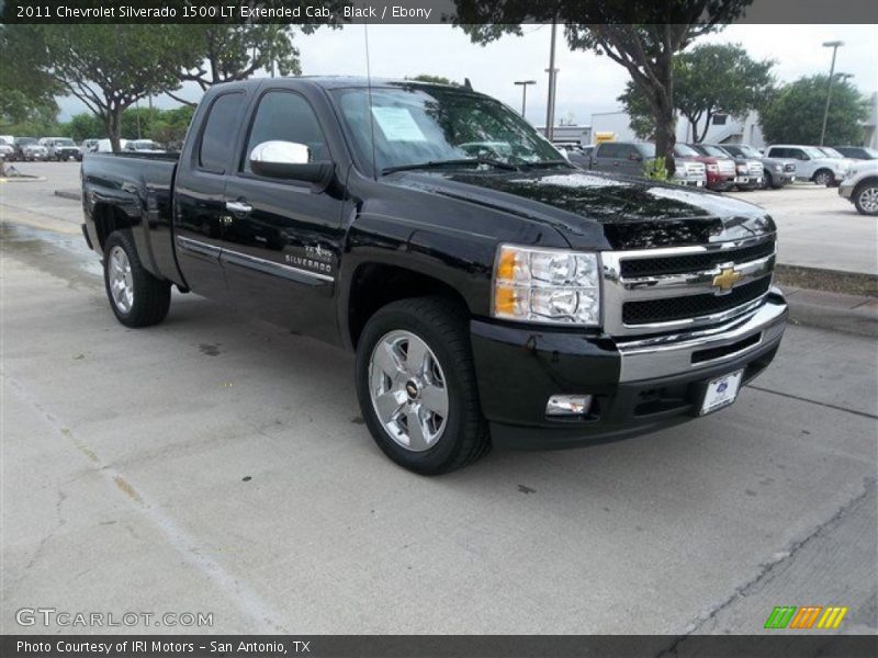 Black / Ebony 2011 Chevrolet Silverado 1500 LT Extended Cab