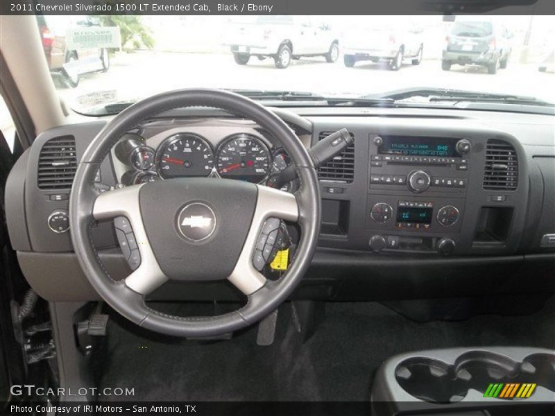 Black / Ebony 2011 Chevrolet Silverado 1500 LT Extended Cab