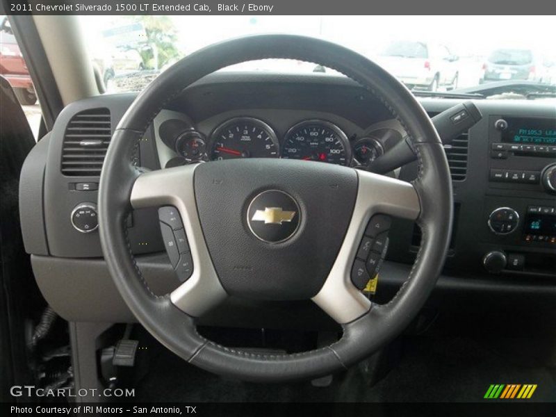 Black / Ebony 2011 Chevrolet Silverado 1500 LT Extended Cab