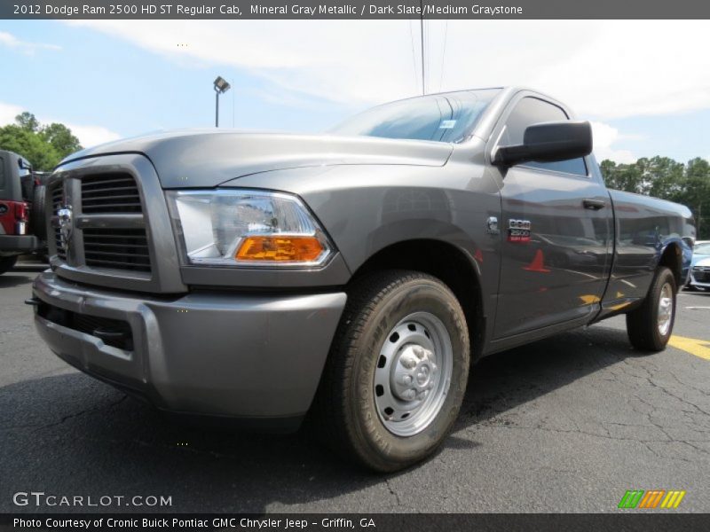 Front 3/4 View of 2012 Ram 2500 HD ST Regular Cab