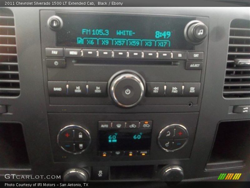 Black / Ebony 2011 Chevrolet Silverado 1500 LT Extended Cab