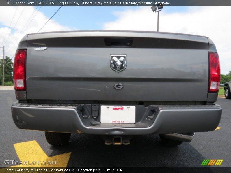 Mineral Gray Metallic / Dark Slate/Medium Graystone 2012 Dodge Ram 2500 HD ST Regular Cab