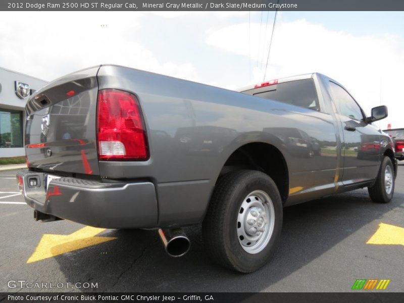 Mineral Gray Metallic / Dark Slate/Medium Graystone 2012 Dodge Ram 2500 HD ST Regular Cab