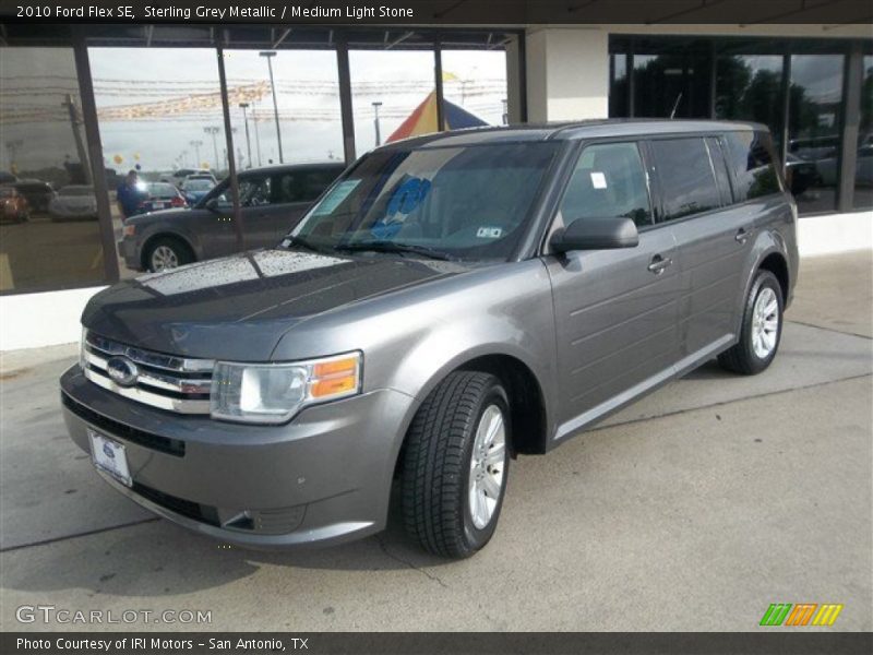 Sterling Grey Metallic / Medium Light Stone 2010 Ford Flex SE