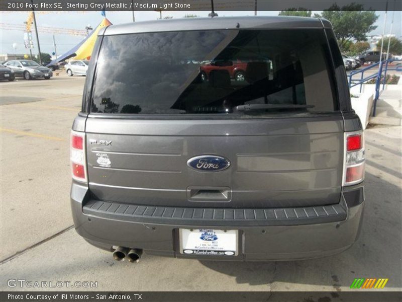 Sterling Grey Metallic / Medium Light Stone 2010 Ford Flex SE