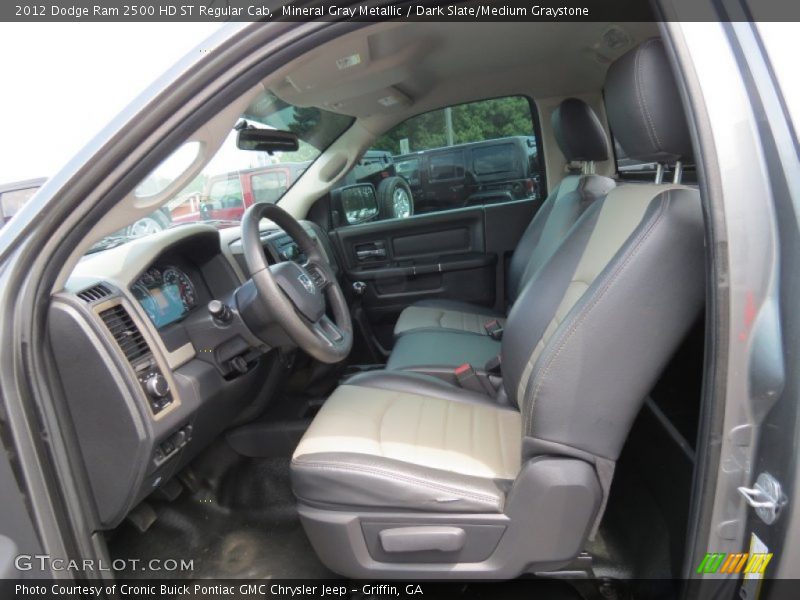 Front Seat of 2012 Ram 2500 HD ST Regular Cab