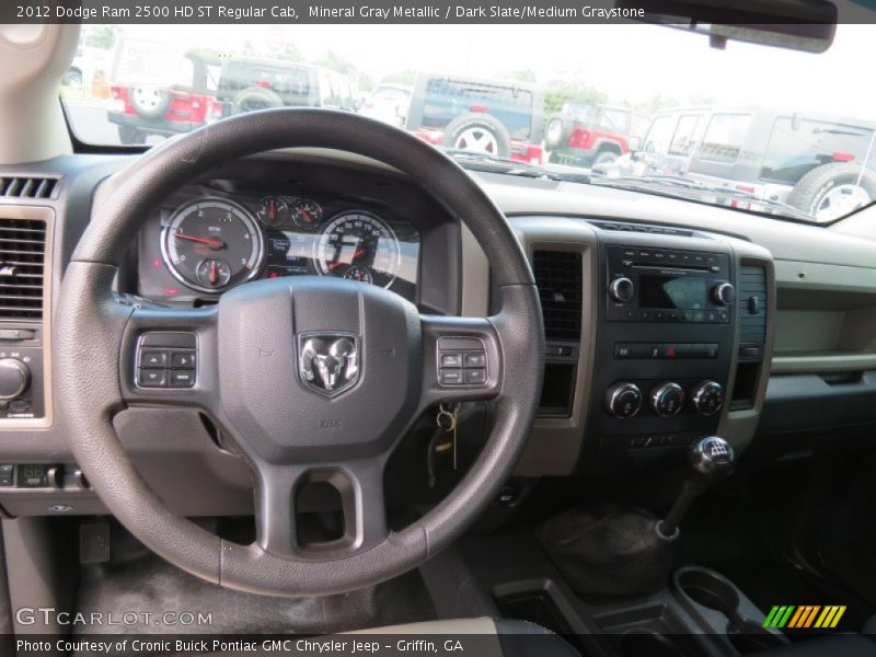 Dashboard of 2012 Ram 2500 HD ST Regular Cab