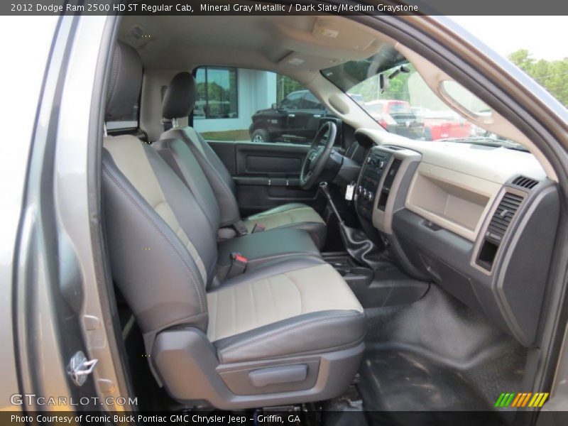 Mineral Gray Metallic / Dark Slate/Medium Graystone 2012 Dodge Ram 2500 HD ST Regular Cab