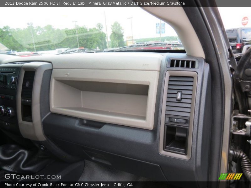 Mineral Gray Metallic / Dark Slate/Medium Graystone 2012 Dodge Ram 2500 HD ST Regular Cab