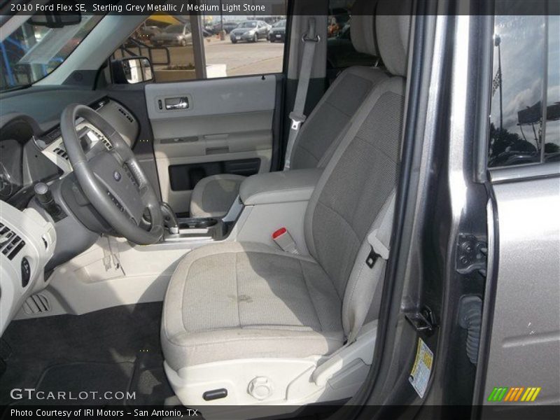 Sterling Grey Metallic / Medium Light Stone 2010 Ford Flex SE