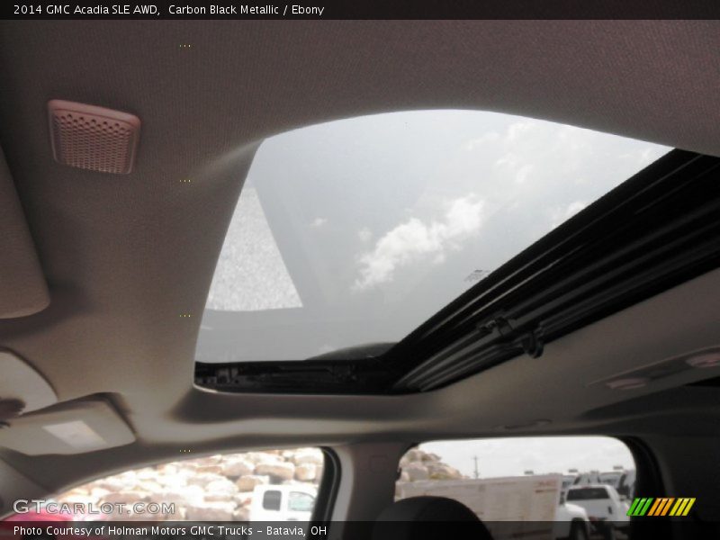 Carbon Black Metallic / Ebony 2014 GMC Acadia SLE AWD