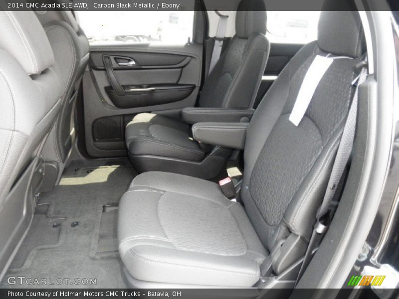 Rear Seat of 2014 Acadia SLE AWD