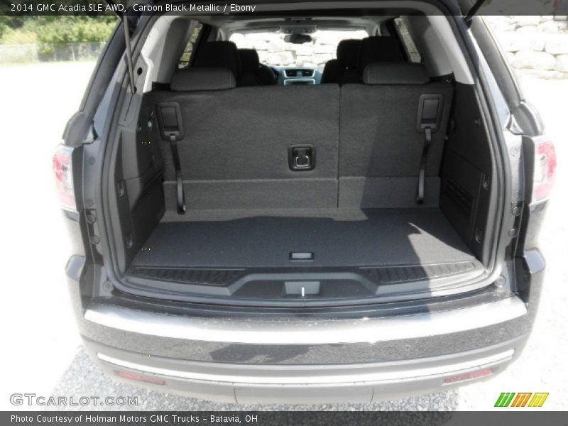  2014 Acadia SLE AWD Trunk