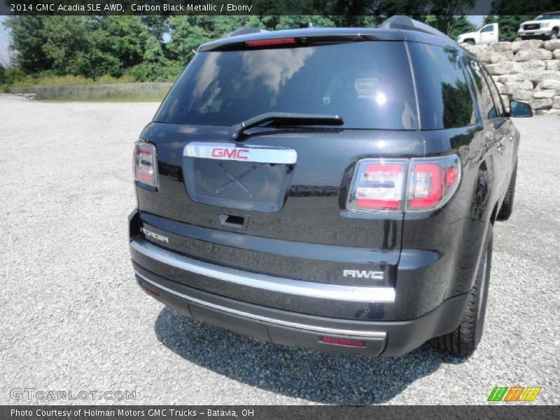 Carbon Black Metallic / Ebony 2014 GMC Acadia SLE AWD