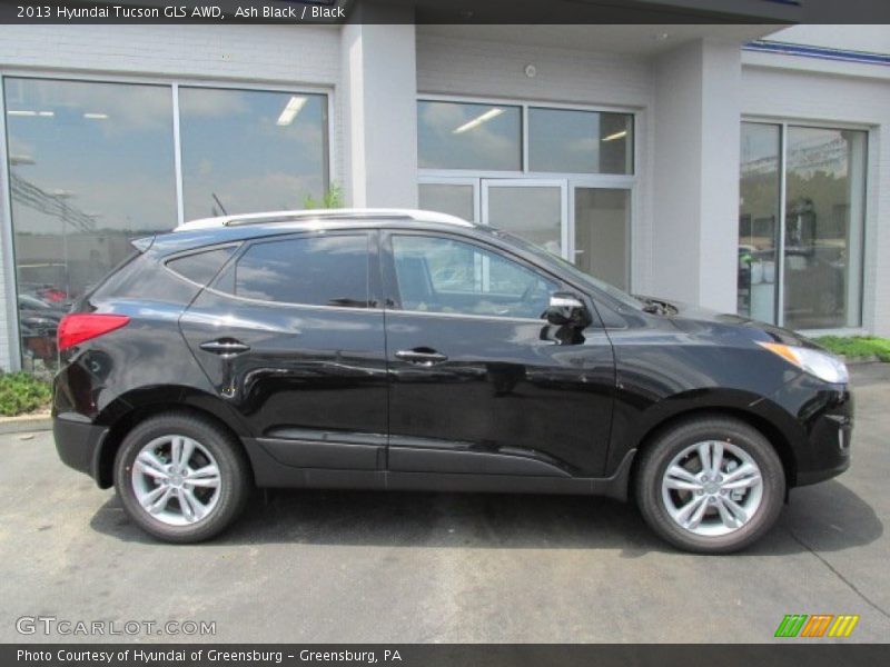 Ash Black / Black 2013 Hyundai Tucson GLS AWD