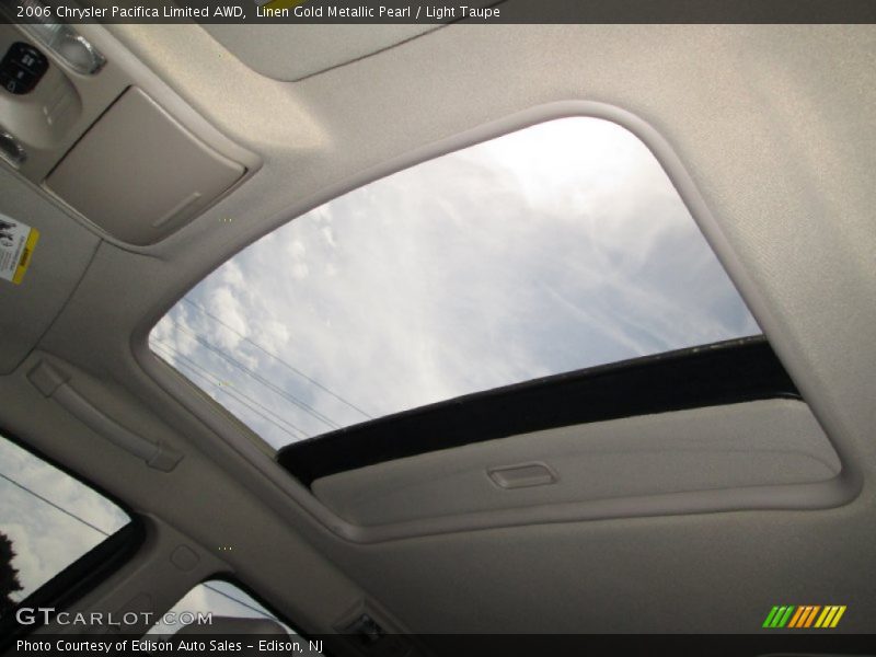 Sunroof of 2006 Pacifica Limited AWD