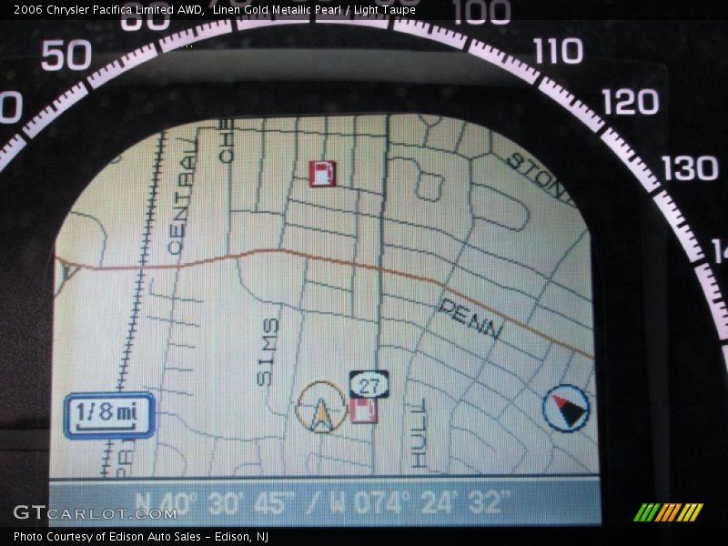 Navigation of 2006 Pacifica Limited AWD