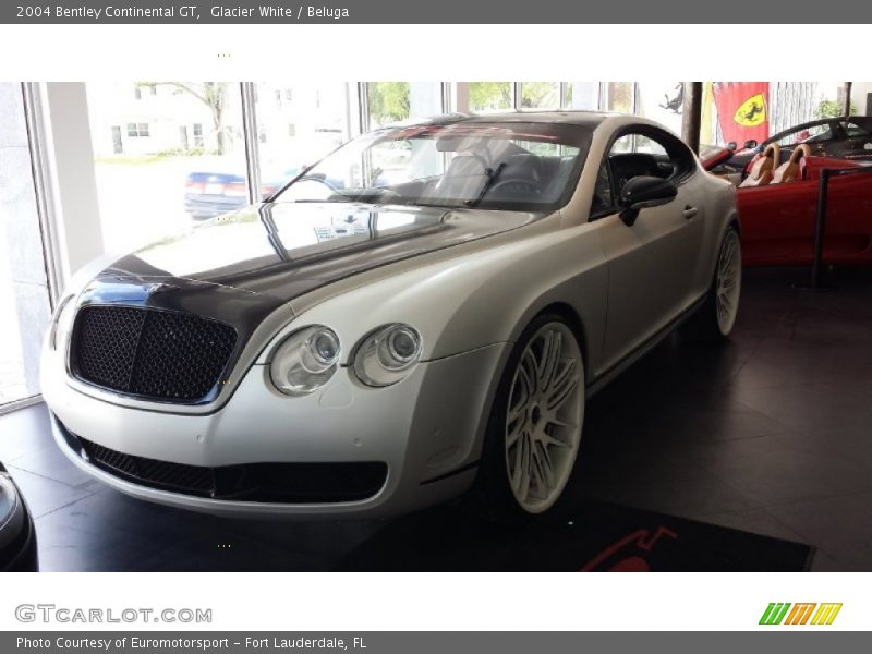 Glacier White / Beluga 2004 Bentley Continental GT