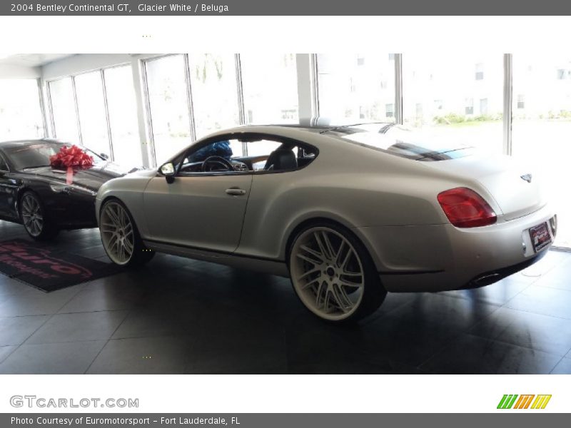 Glacier White / Beluga 2004 Bentley Continental GT