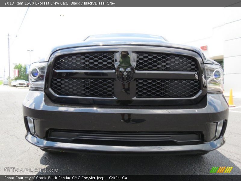 Black / Black/Diesel Gray 2013 Ram 1500 Express Crew Cab