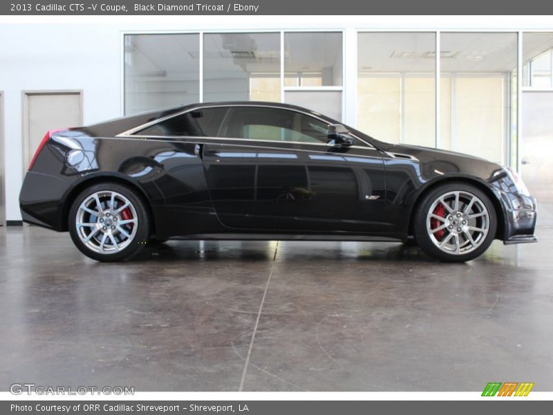 Black Diamond Tricoat / Ebony 2013 Cadillac CTS -V Coupe