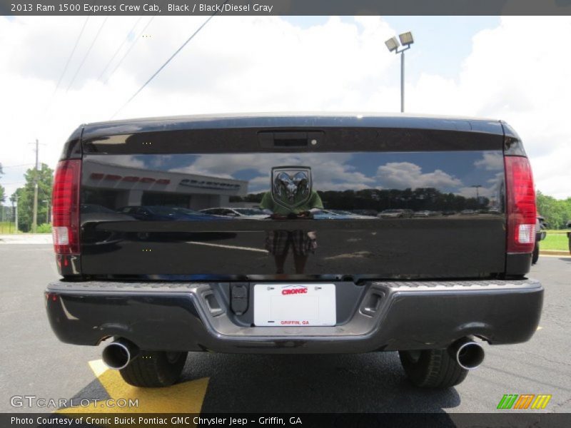 Black / Black/Diesel Gray 2013 Ram 1500 Express Crew Cab