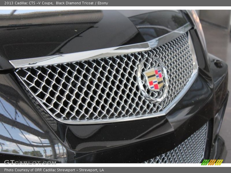 Black Diamond Tricoat / Ebony 2013 Cadillac CTS -V Coupe