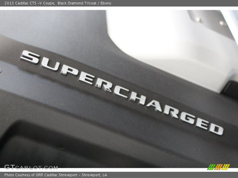 Black Diamond Tricoat / Ebony 2013 Cadillac CTS -V Coupe
