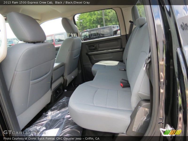 Black / Black/Diesel Gray 2013 Ram 1500 Express Crew Cab