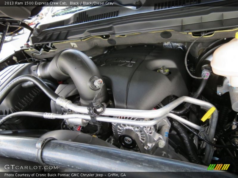 Black / Black/Diesel Gray 2013 Ram 1500 Express Crew Cab