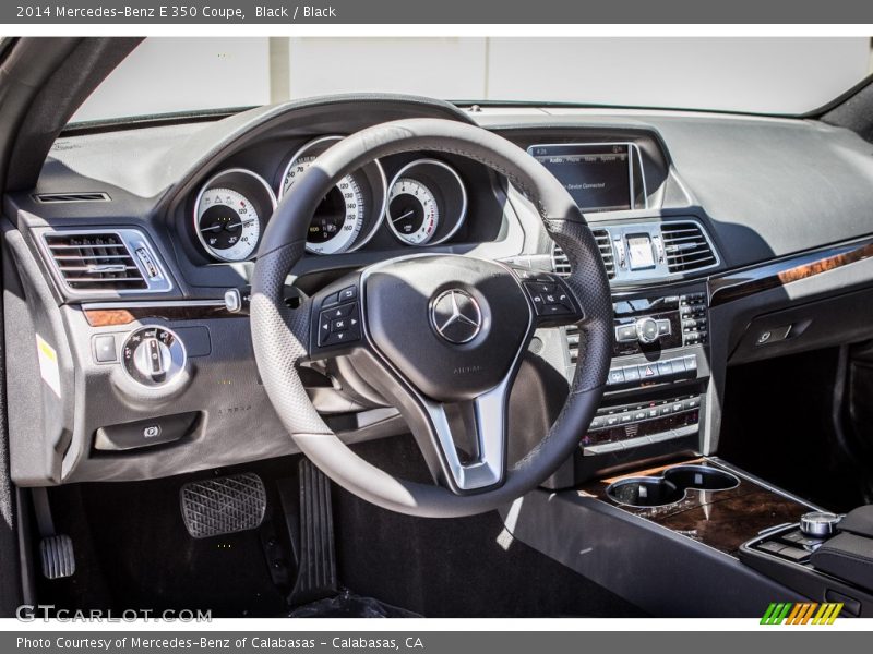 Dashboard of 2014 E 350 Coupe
