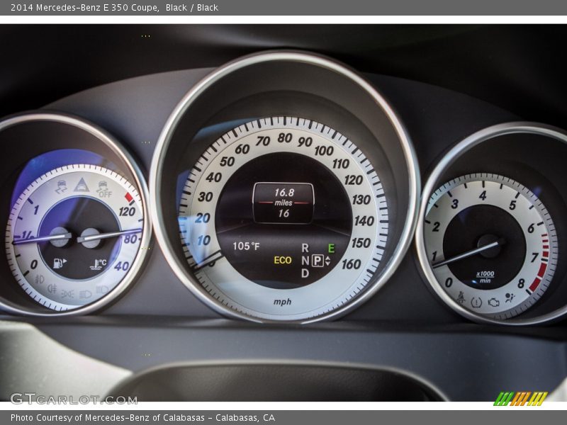  2014 E 350 Coupe 350 Coupe Gauges