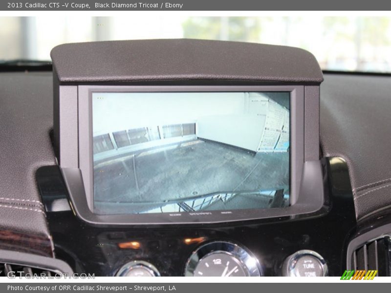 Black Diamond Tricoat / Ebony 2013 Cadillac CTS -V Coupe