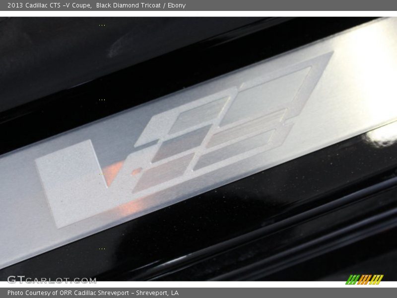 Black Diamond Tricoat / Ebony 2013 Cadillac CTS -V Coupe