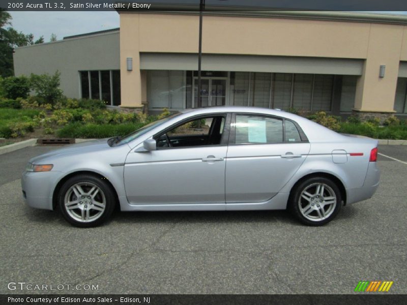 Satin Silver Metallic / Ebony 2005 Acura TL 3.2