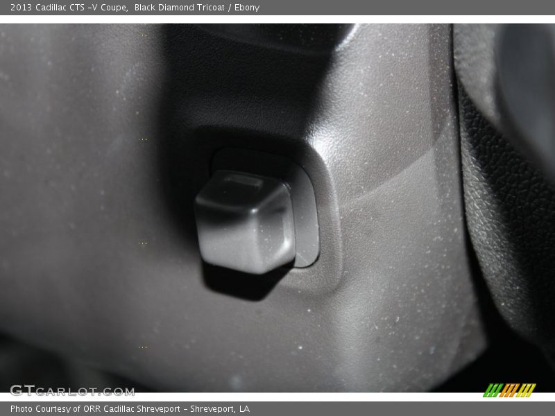 Black Diamond Tricoat / Ebony 2013 Cadillac CTS -V Coupe
