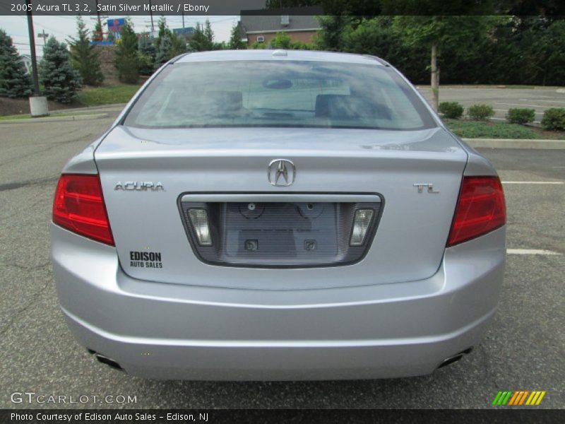 Satin Silver Metallic / Ebony 2005 Acura TL 3.2