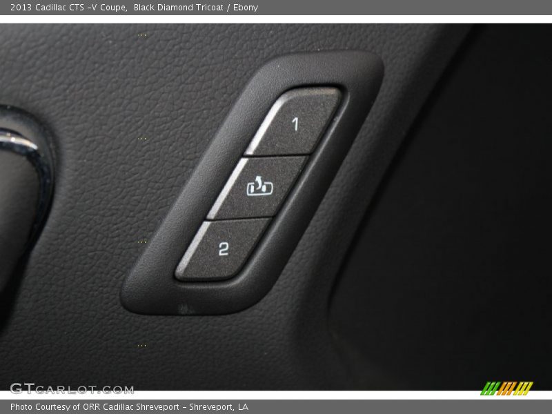Black Diamond Tricoat / Ebony 2013 Cadillac CTS -V Coupe