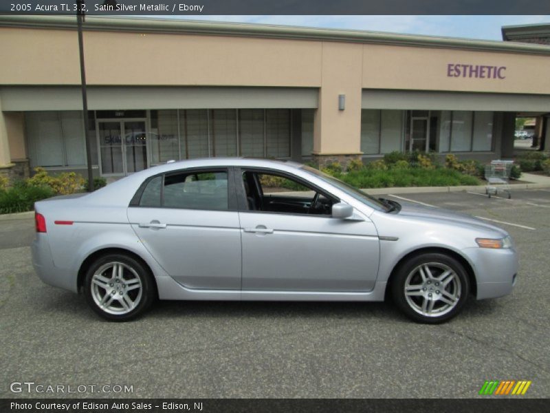 Satin Silver Metallic / Ebony 2005 Acura TL 3.2